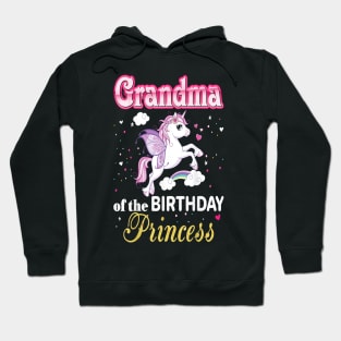 Grandma of the birthday princess Hoodie